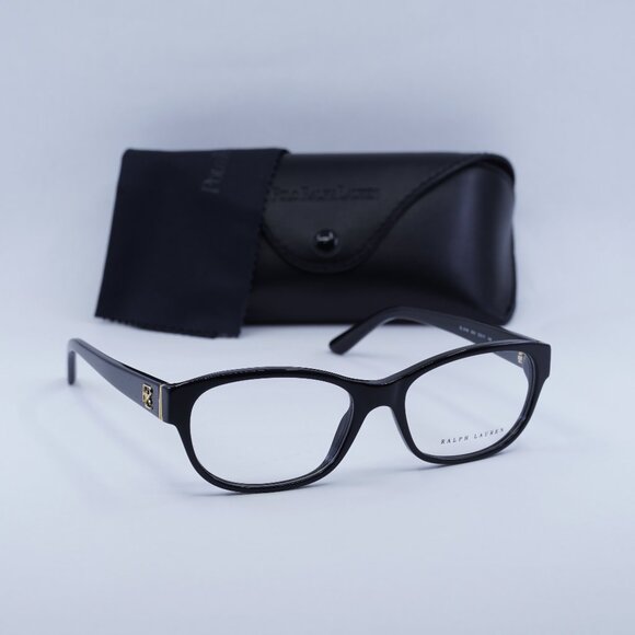 Final Price! Ralph RL6148 5001 Black Eyeglasses 53mm - Picture 1 of 9